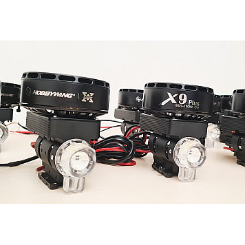 Комбо мотор Hobbywing Xrotor X9 PLUS с регулятором без пропеллера (CW)-3