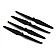 Комплект T-Motor AIR GEAR 200 AIR2205 2000KV 2-4S + 15A ESC 2-3S + T6535 4шт