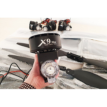 Комбо мотор Hobbywing Xrotor X9 MAX с регулятором и 41" пропеллером (CCW)-1