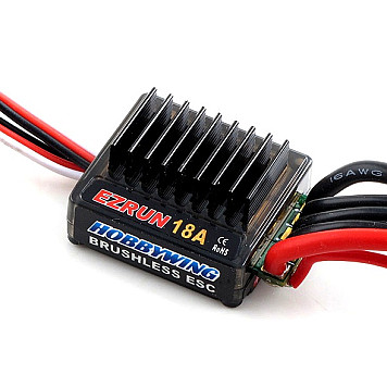 Бесколлекторный регулятор хода HOBBYWING EZRUN 18A SL для автомоделей