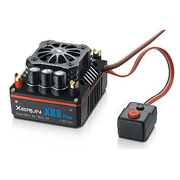 Сенсорный регулятор хода HOBBYWING XERUN XR8 Plus 150A 2-6S для автомоделей