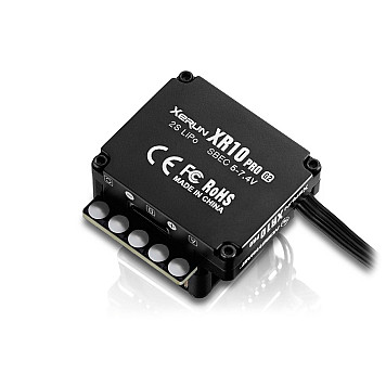 Регулятор сенсорный HOBBYWING XERUN XR10 PRO 160A G2 для автомоделей-3