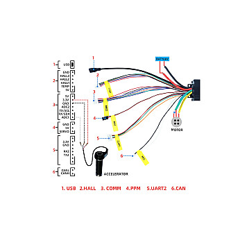 Регулятор FlipSky VESC 14-84V 100A алюминий-6