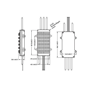 Регулятор хода T-Motor FLAME 100A 14S для авиамоделей-5