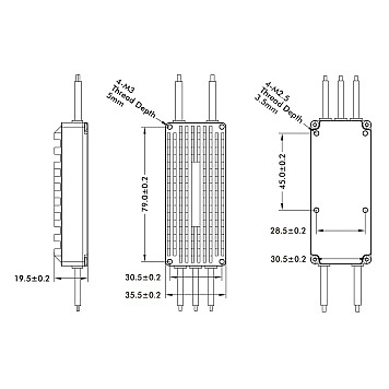 Бесколлекторный регулятор хода T-Motor FLAME 80A 6-12S V2.0 для авиамоделей-5