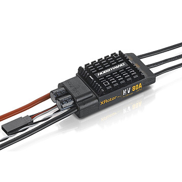 Бесколлекторный регулятор хода HOBBYWING XRotor Pro 80A HV OPTO 6-12S для мультикоптеров