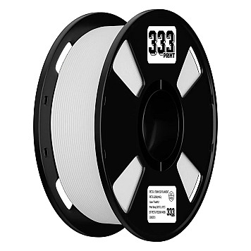Пластик 333Print PET-G Белый Ø1,75 мм Вес: 1 кг для 3D принтера
