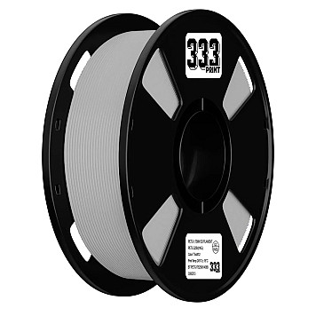 Пластик 333Print PET-G Светло-серый Ø1,75 мм Вес: 1 кг для 3D принтера