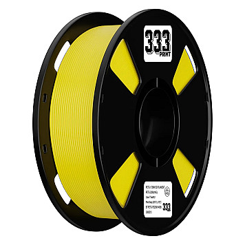 Пластик 333Print PET-G Желтый Ø1,75 мм Вес: 1 кг для 3D принтера