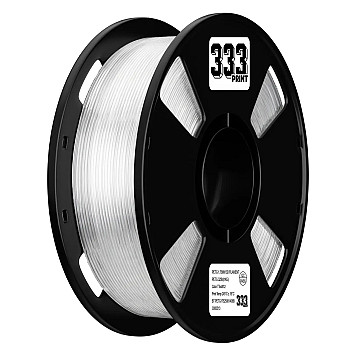 Пластик 333Print PET-G Прозрачный Ø1,75 мм Вес: 1 кг для 3D принтера