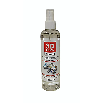 Адгезионный спрей/клей для 3D печати 3D PrintFix Strong для горячих и холодных столов 250 мл