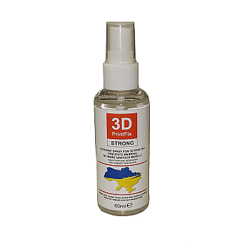 Адгезионный спрей/клей для 3D печати 3D PrintFix Strong для горячих и холодных столов 60 мл