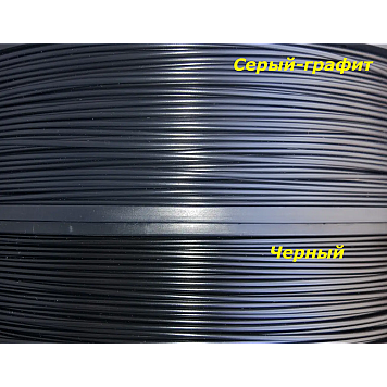 coPET(PETG) Серый графит 3Dplast Ø1,75мм Вес: 3кг-1