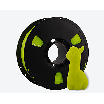Пластик PET-G 3DShop Желтый (светится в темноте) Ø1,75 мм Вес: 1 кг