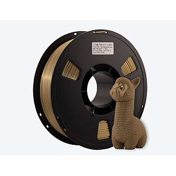 Пластик PLA+ Silk 3DShop Бронзовый Ø1,75мм Вес: 1 кг