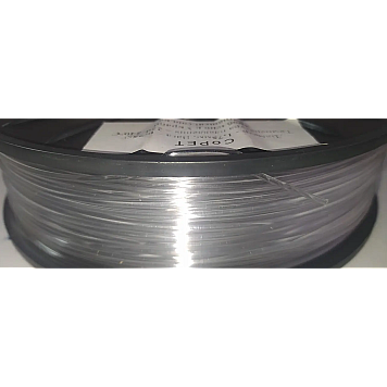 PETG(COPET) Прозрачный 3Dfilament Ø1,75мм Вес:0,75кг