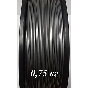 PETG(COPET) Серый металлик 3Dfilament Ø1,75мм Вес:0,75кг