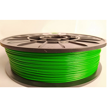 PLA Зеленый 3Dfilament Ø1,75мм Вес: 0,75кг