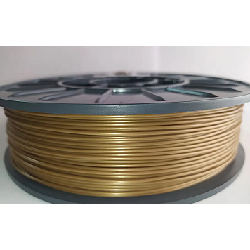 PLA Золотой 3Dfilament Ø1,75мм Вес: 0,75кг