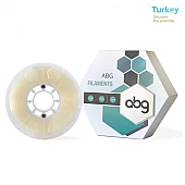 PLA Прозрачный ABG Filament (Турция) Ø1,75мм Вес:1кг