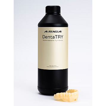 ASIGA DentaTry 1 кг Цвет A1,A2,B1,В2,В3 фотополимерная смола 