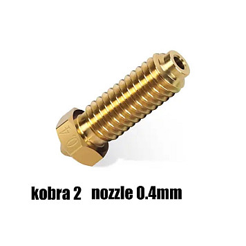 Латунное сопло aimsoar V5 V6 J-head для 3д принтера ANYCUBIC Kobra 2 (0,4 мм)