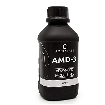 Фотополимерная смола Ameralabs AMD-3 Grey (Серая) 1л