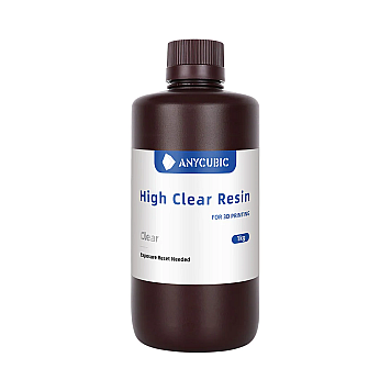 Anycubic High Clear Resin (Прозрачная) 1л фотополимерная смола 