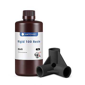 Фотополимерная смола Anycubic Rigid 100 Resin Black 1л Черная