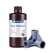 Фотополимерная смола Anycubic Rigid 100 Resin Gray 1л Серая