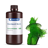 Anycubic Standard Translucent Green (зеленый полупрозрачный ) 1л фотополимерная смола 