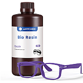 Фотополимерная смола Anycubic Bio Resin Биосовместимая Purple 1л Фиолетовая