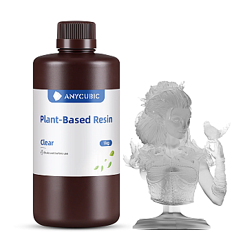 Фотополимерная смола Anycubic Plant-Based UV Resin На растительной основе Clear 1л Прозрачная