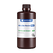Anycubic ABS-Like Resin Pro 2 Translucent Green (Прозрачно-зеленая) 1л фотополимерная смола 