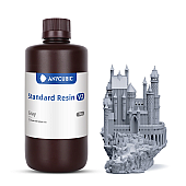 Фотополимерная смола Anycubic Standard Resin V2 Gray 1л Серая 