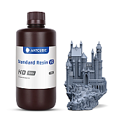 Фотополимерная смола Anycubic Standard Resin V2 HD Gray 1л Серая