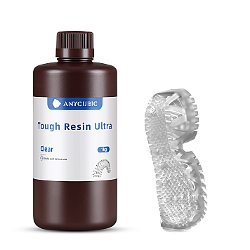 Фотополимерная смола Anycubic Tough Resin Ultra Clear 1л Прозрачная 
