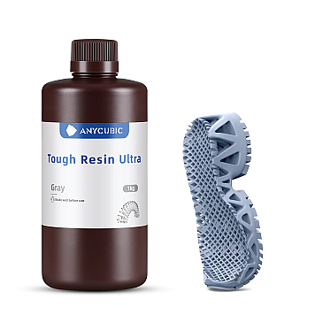 Фотополимерная смола Anycubic Tough Resin Ultra Gray 1л Серая 