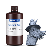 Фотополимерная смола Anycubic Standard Resin HD Gray 1л Темно-серая