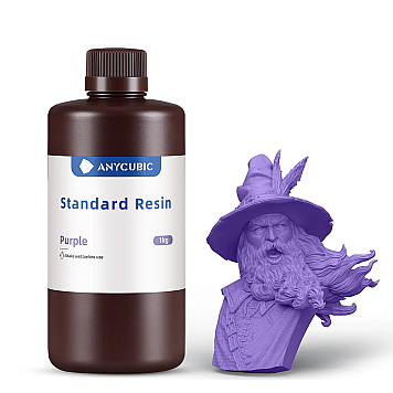 Фотополимерная смола Anycubic Standard Resin Purple 1л Фиолетовая