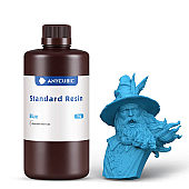 Фотополимерная смола Anycubic Standard Resin Blue 1л Голубая