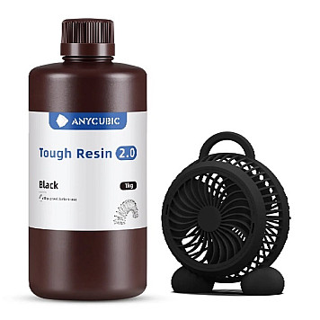 Anycubic Tough Resin 2.0 Black Черная 1кг фотополимерная смола