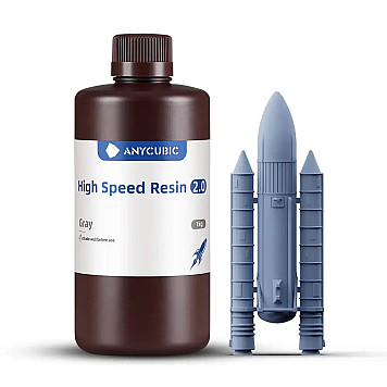 Фотополимерная смола Anycubic High Speed Resin 2.0 Clear Прозрачная 1 кг-1