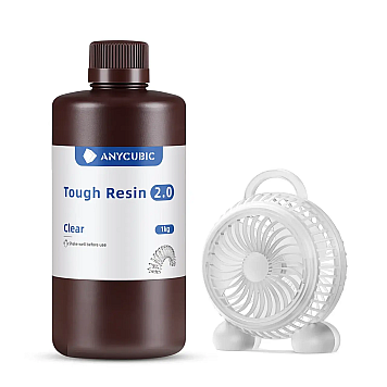 Anycubic Tough Resin 2.0 Clear Прозрачная 1кг фотополимерная смола