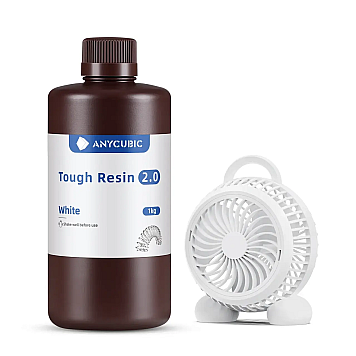 Anycubic Tough Resin 2.0 White Белая 1кг фотополимерная смола