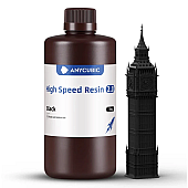 Фотополимерная смола Anycubic High Speed Resin 2.0 Black (Черная) 1 л