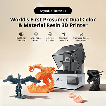 3D принтер Anycubic Photon P1 (Dual Color)-6