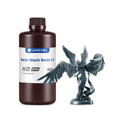 Фотополимерная смола Anycubic Water-Wash Resin 2.0 Обрабатываемая водой, HD Gray (Серая) 1л