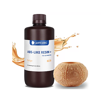 Anycubic ABS-Like Resin+ Beige (Бежевая) 1л фотополимерная смола 