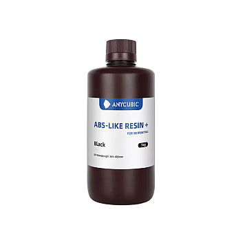 Anycubic ABS-Like Resin+ Black (Черная) 1л фотополимерная смола 